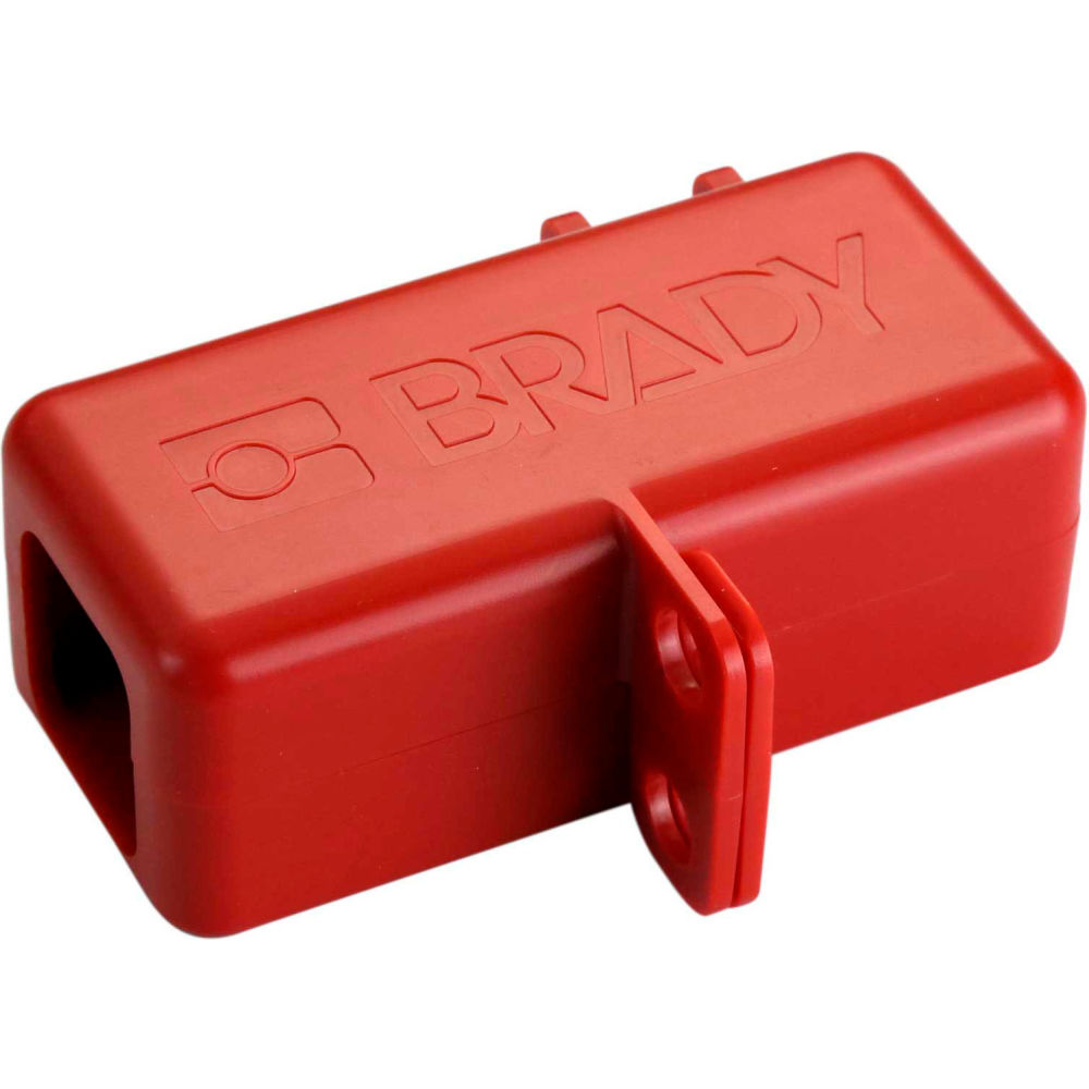 B2347072 150820 BatteryBlock Cable Lockout Small ABS Plastic, Red - 0.25 ft. Cable Length