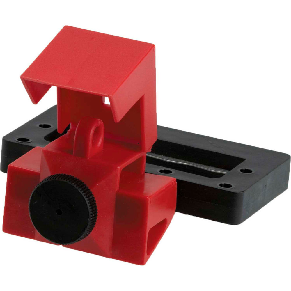 B2249804 65321 Oversized Breaker Lockout - Polypropylene - 3.75 x 2.5 in.