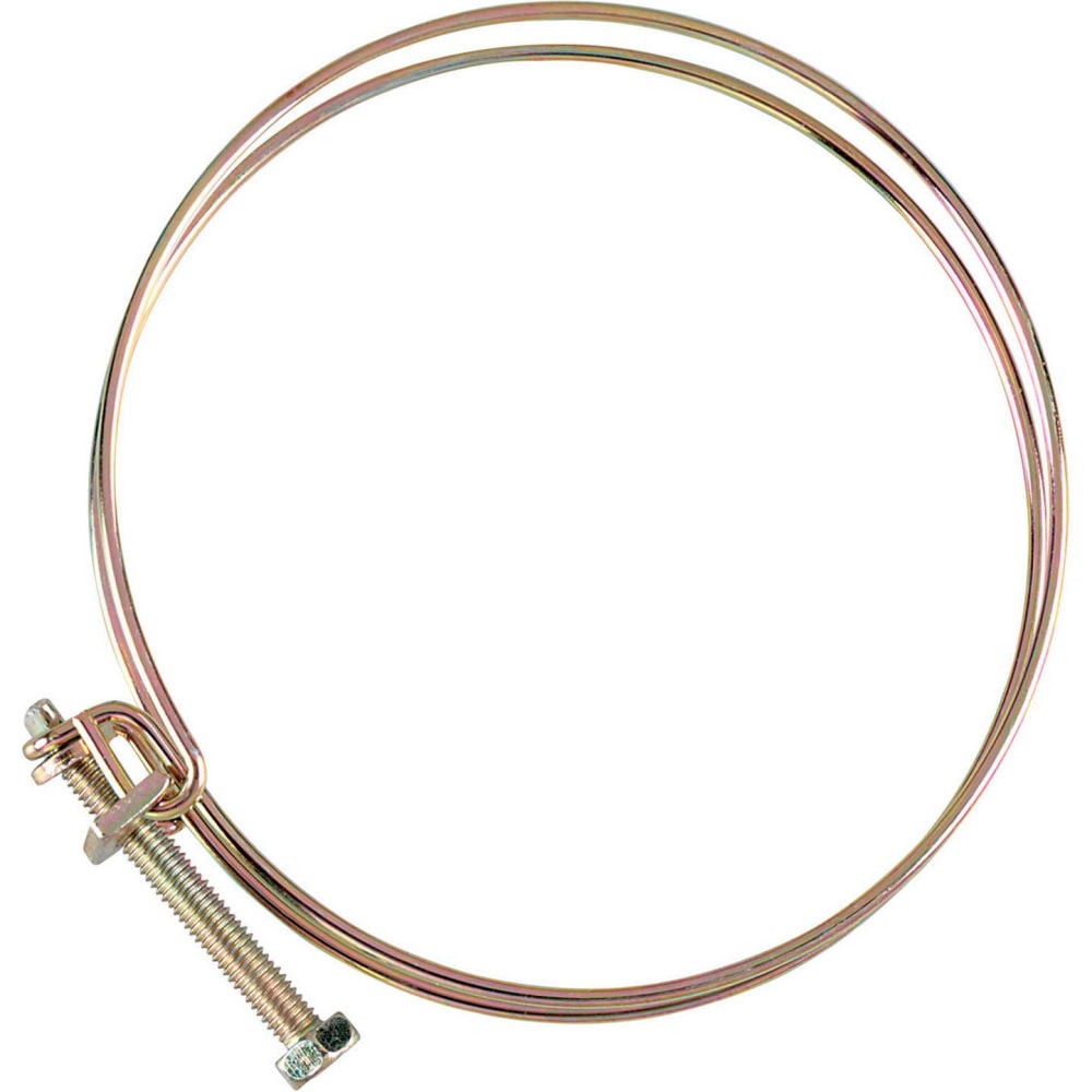 Delta 50-495 Steel Hose Clamp - Silver - 4 in - Durable Dust Collector Accessory