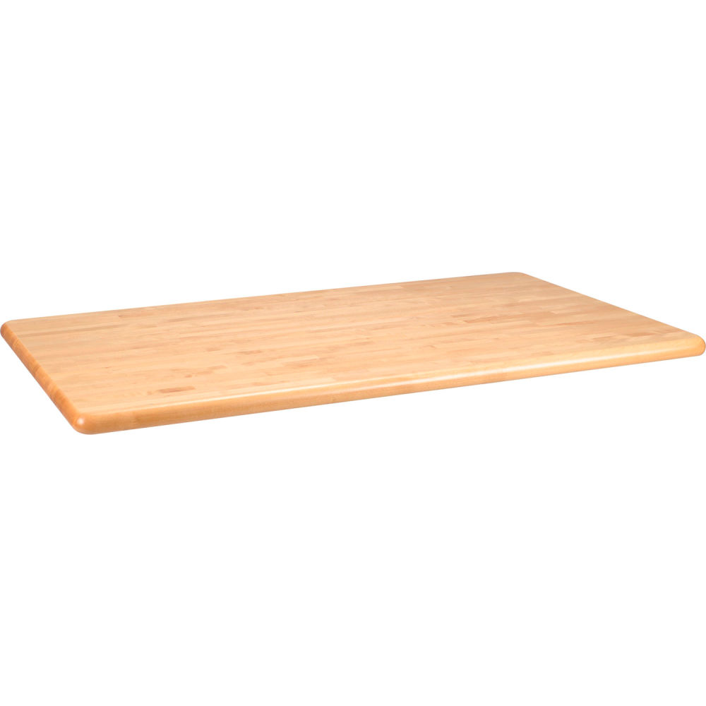 Global Industrial 269868 ADA Locker Room Bench Top Hardwood 42 x 24 x 1.25 in. Thick