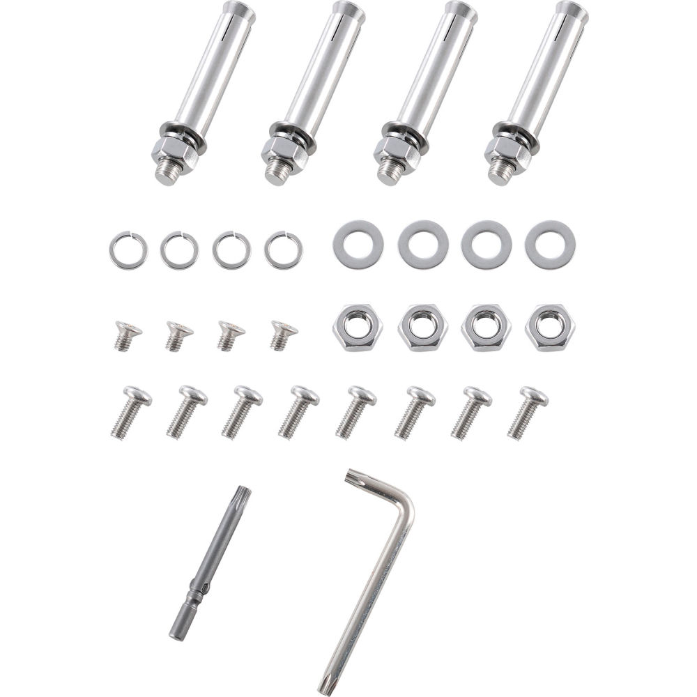 Global Industrial 604032 Replacement Hardware Kit for 761221 Outdoor Drinking Fountains