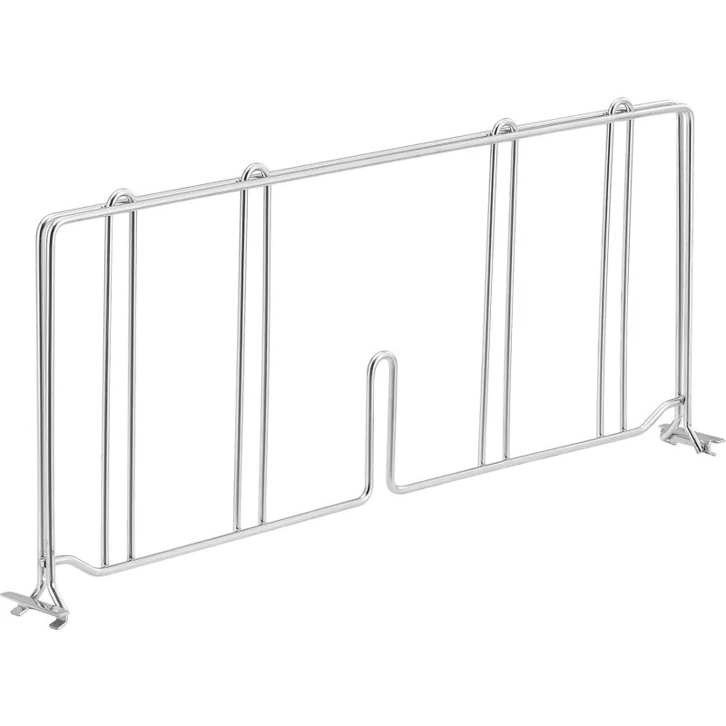 Global Industrial AD821S Nexel Stainless Steel Divider - 21 in. x 8 in.