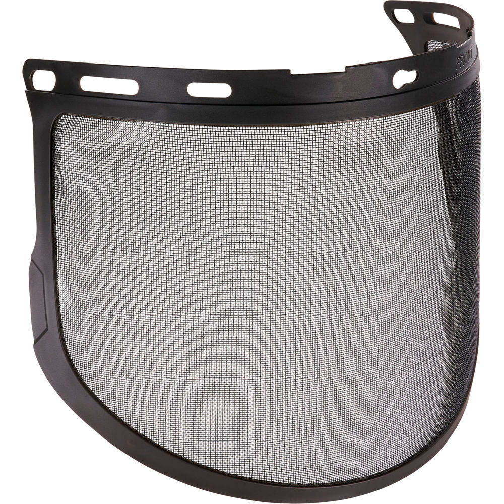 Ergodyne Black Mesh Face Shield Replacement for Hard Hat & Safety Helmet - 60253