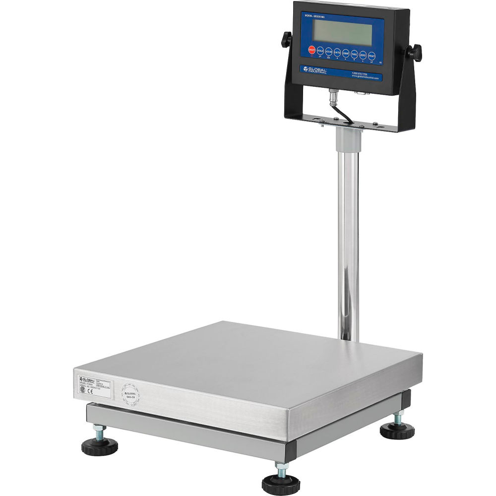 Picture of Global Industrial 412665 NTEP Bench Scale LCD Display - 300 x 0.5 lbs