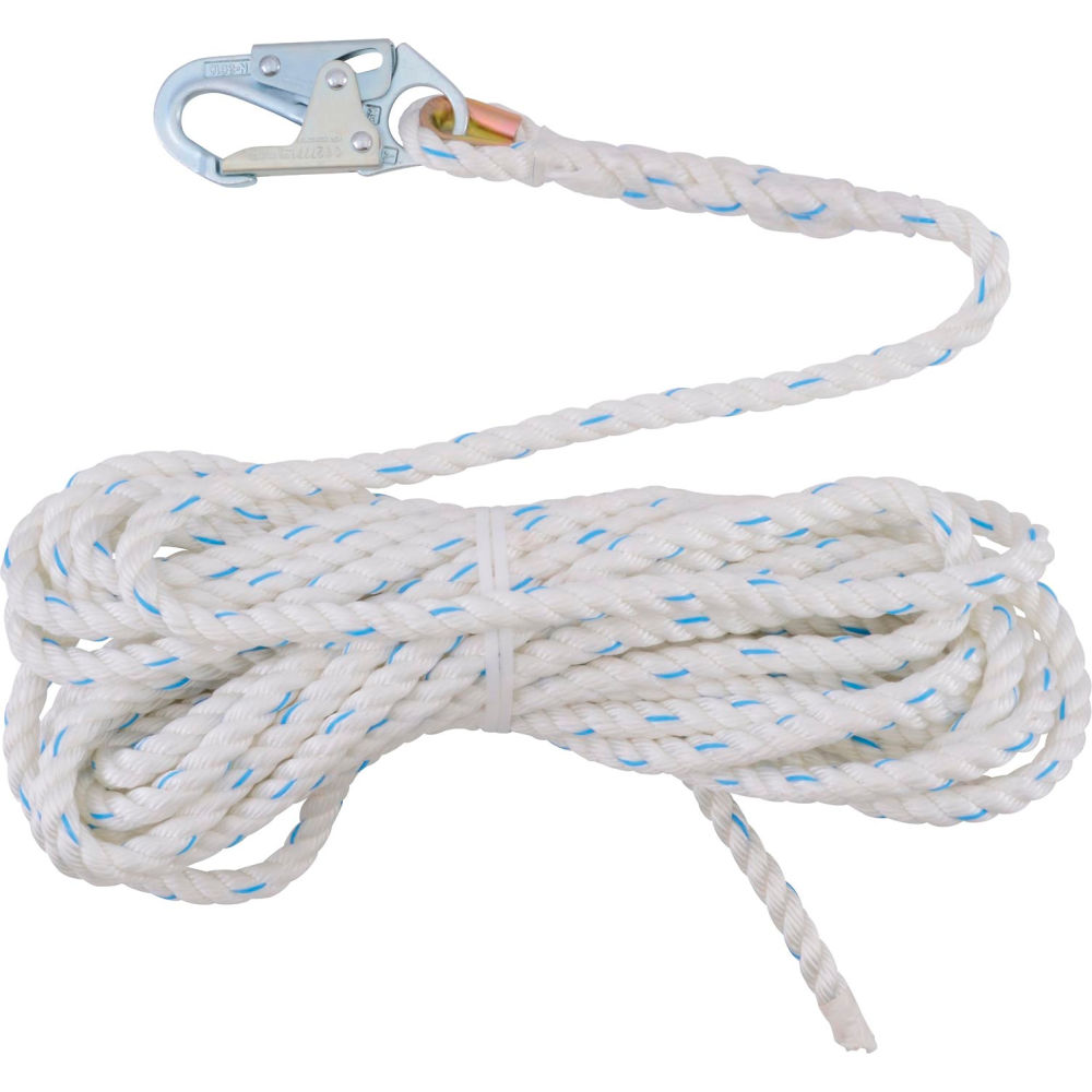 Global Industrial 761322 50 ft. Polyester Vertical Lifeline