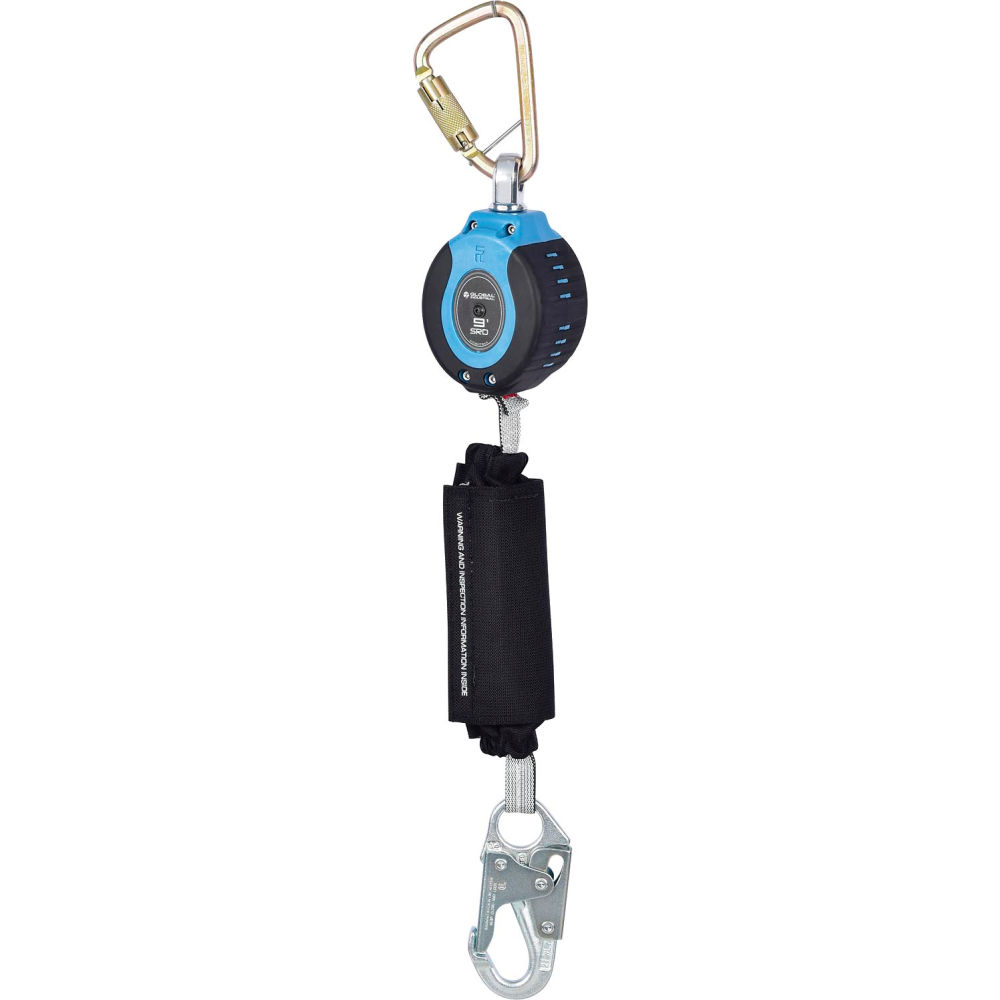 Global Industrial 761329 9 ft. Personal Self Retracting Lifeline Dyneema Web