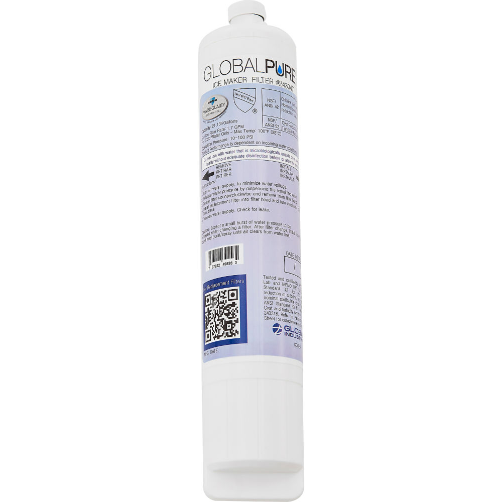 Picture of Global Industrial 243047 Global Pure Carbon Block Filter for Ice Machines