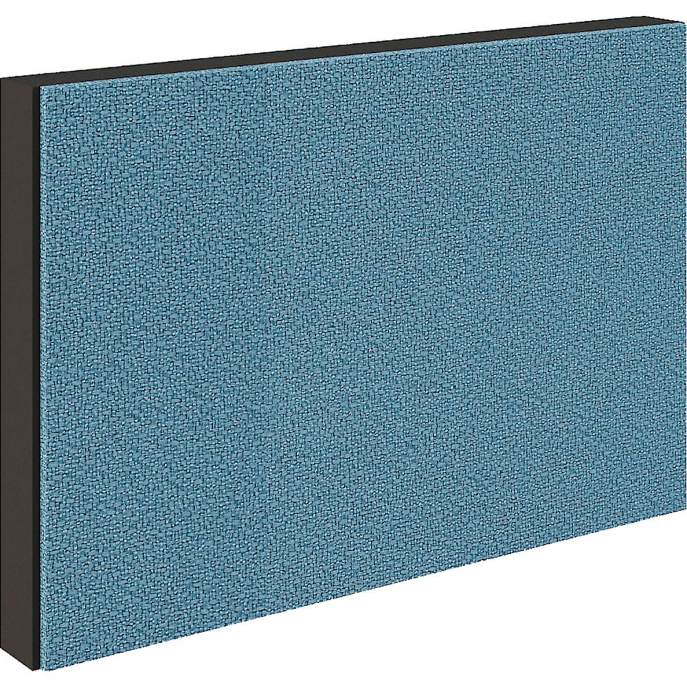 Global Industrial 695908SBL 24 in. x 16 in. Interion Modular Partition Stacking Panel with Fabric, Blue