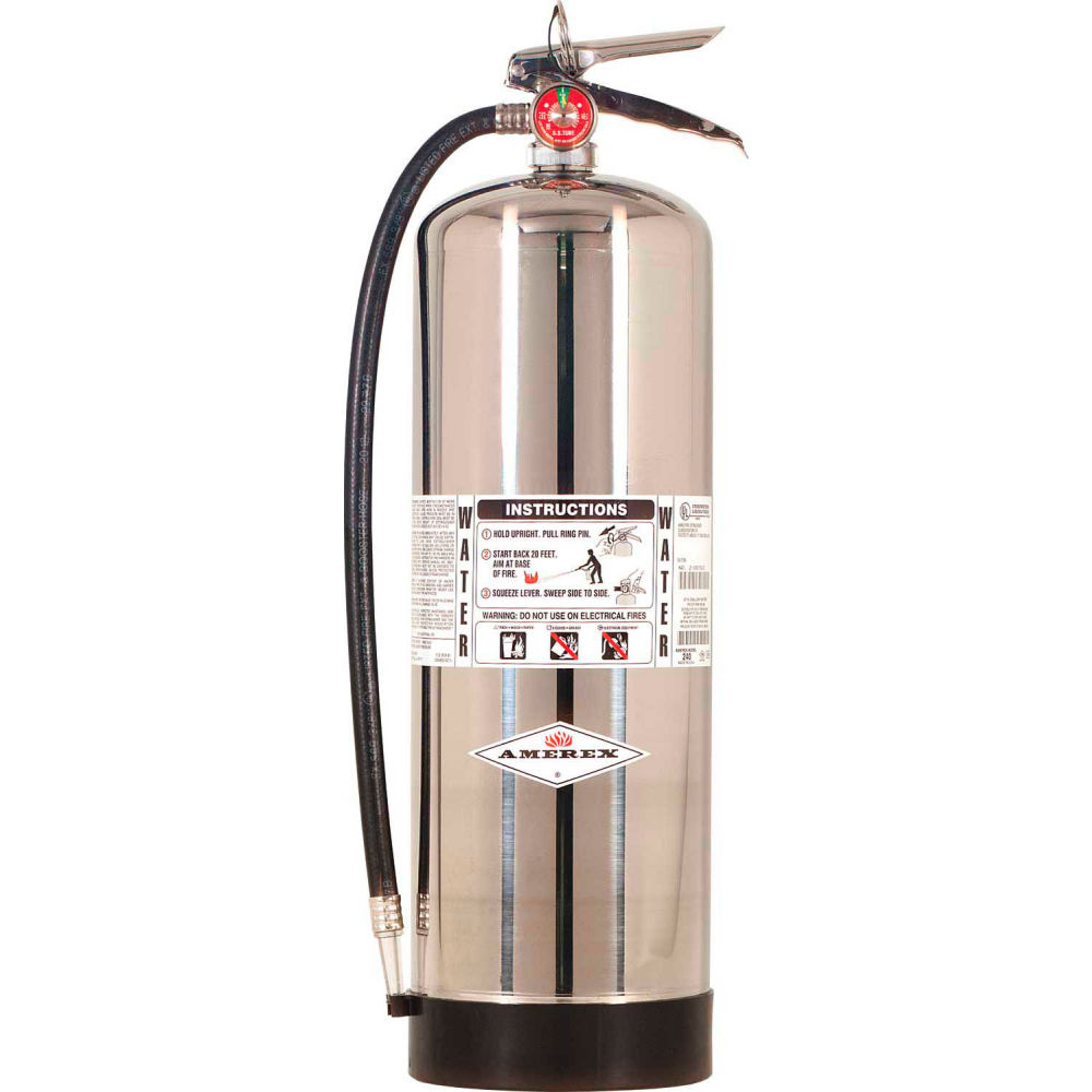 B2680333  2 - 0.5 Gallon Water Fire Extinguisher Wall Mount Type A