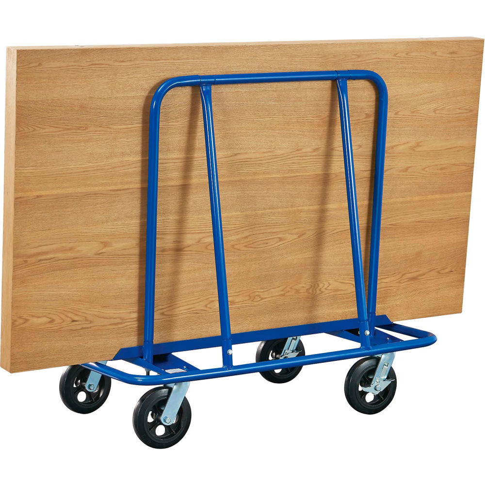 Heavy-Duty Drywall Cart - Blue - 18 x 48 in. - 2400 lbs Capacity