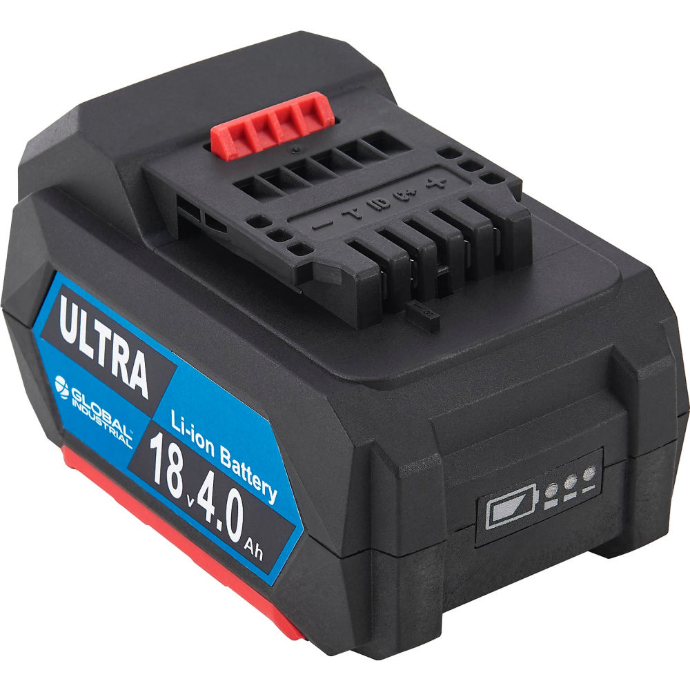 Global Industrial RP6610 Replacement Battery Pack for Portable HEPA Wet & Dry Vacuums 641808 & 641809