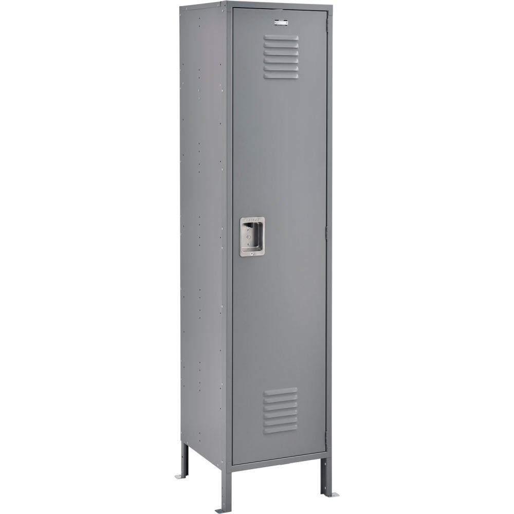 Infinity 1-Tier Locker - Gray - 18 x 18 x 78 in. - Secure Storage Solution