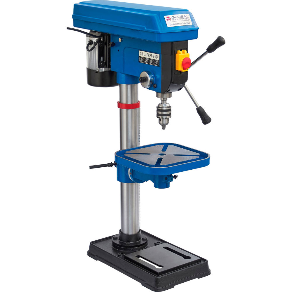 Picture of Global Industrial 257272 Bench Top Drill Press - 120V 0.75 HP