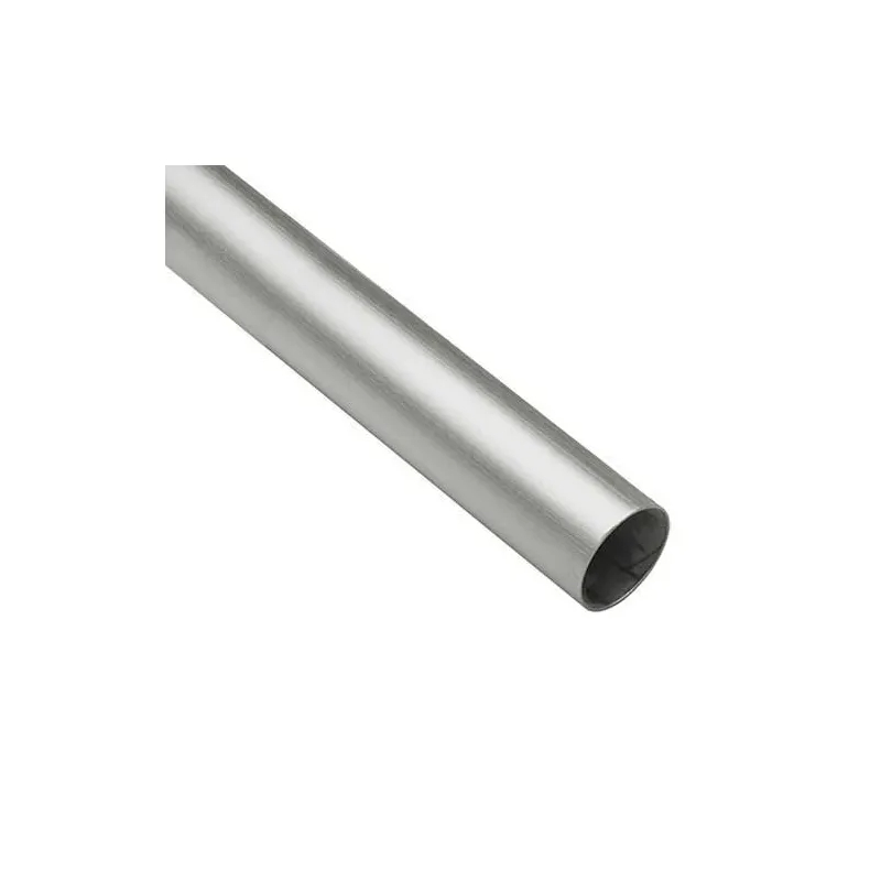 Lavi Industries B1191540 Lavi Industries Tube 2 in. x 0.050 in. x 12 ft. Satin Stainless Steel