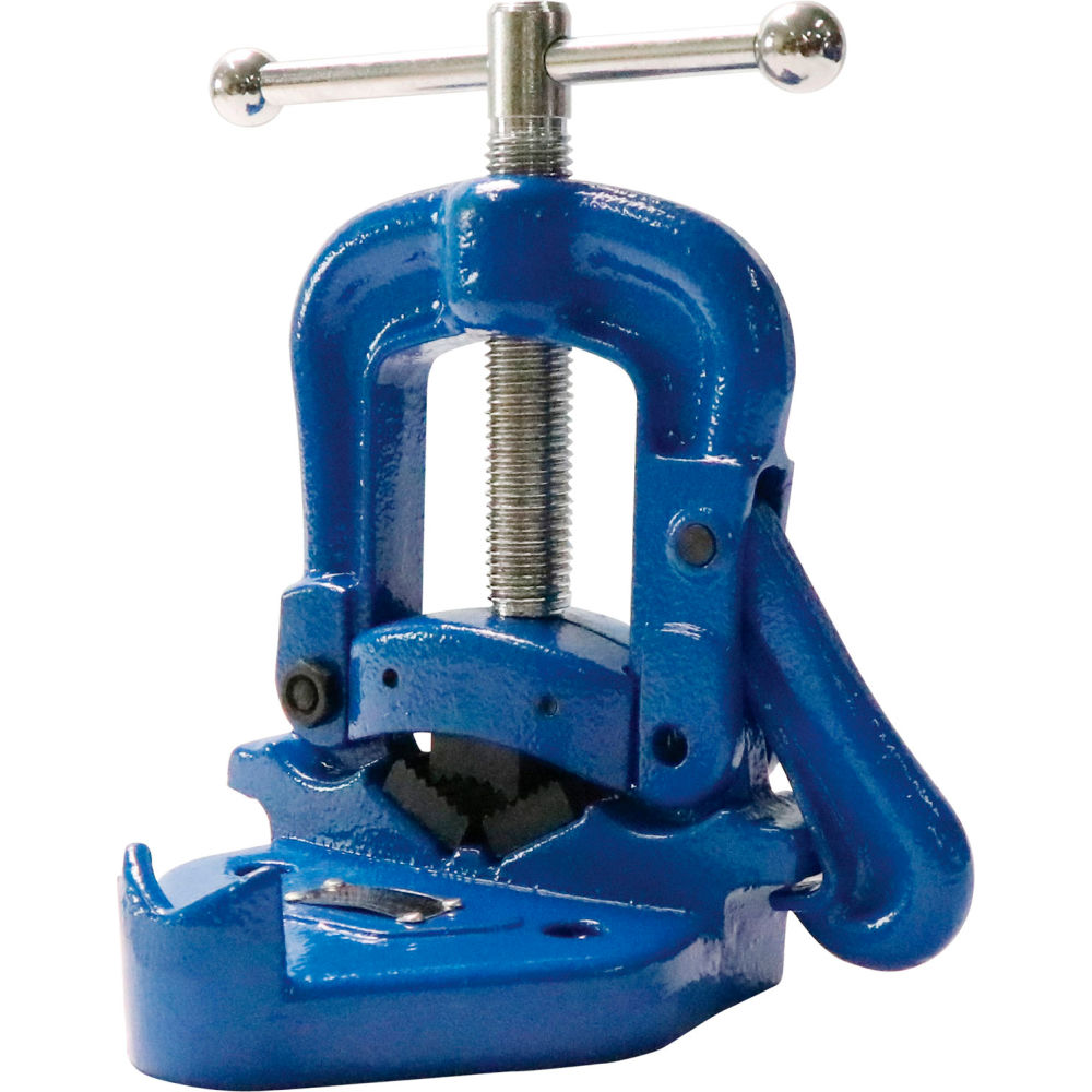 Global Industrial 604076 Bench Yoke Vise - 0.125-2.5 in. Pipe Capacity