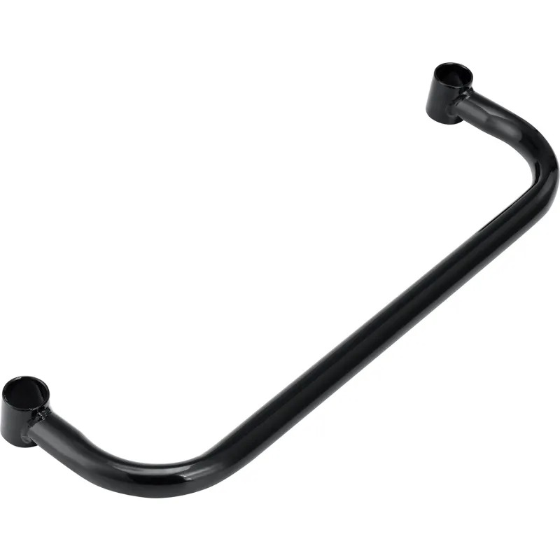 Global Industrial AE21B Nexel Black Epoxy Safety Push Handle - 21 in.