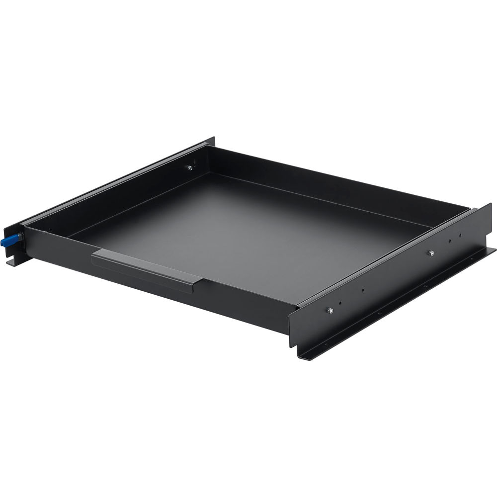 Picture of Global Industrial 436995BK Slide Out Printer Tray for Powered Laptop Carts