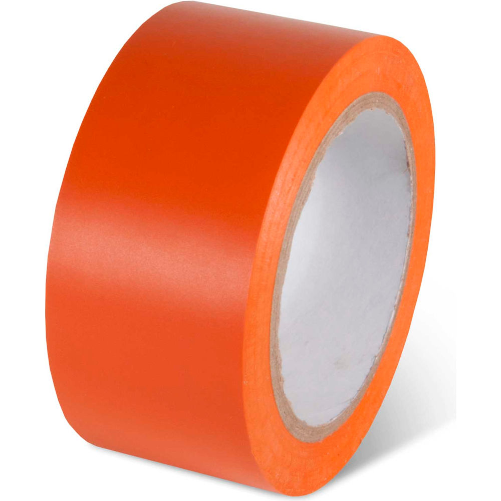 Global Industrial 670651OR Safety Tape, Orange - 2 in. x 108 ft. - 5 mil - 1 Roll