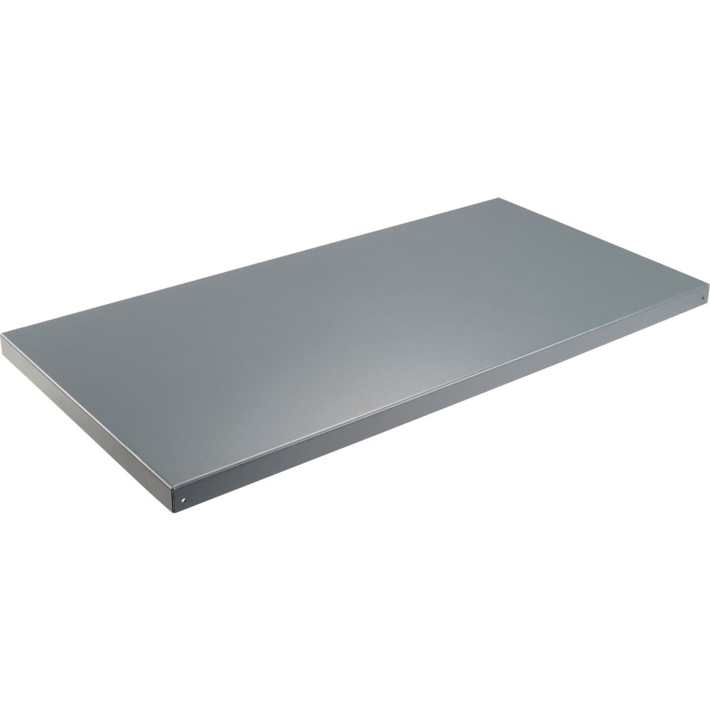 Steel Shelf - Gray - 48 x 24 in. - Heavy-Duty - 1200 lbs Capacity