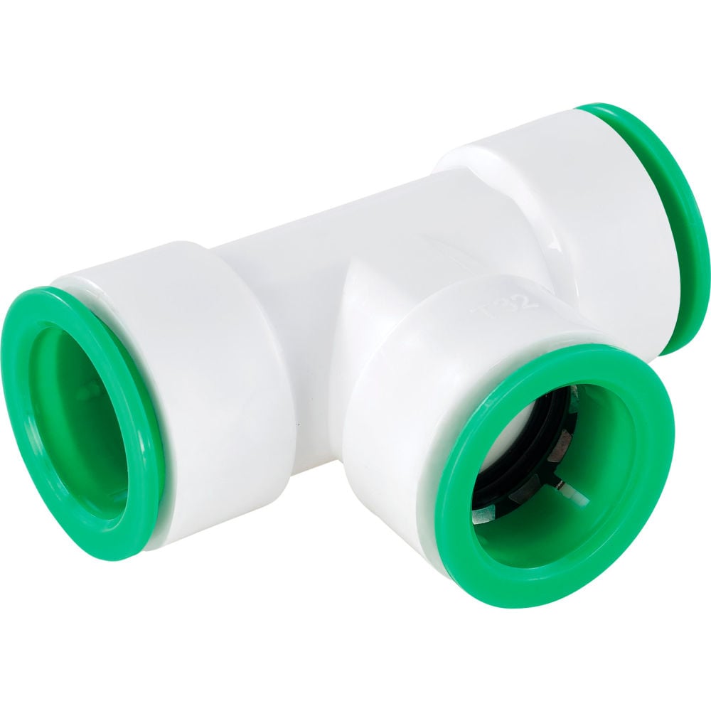 Global Industrial 604048 Replacement T-Shape Drain Connector for Outdoor Drinking Fountains