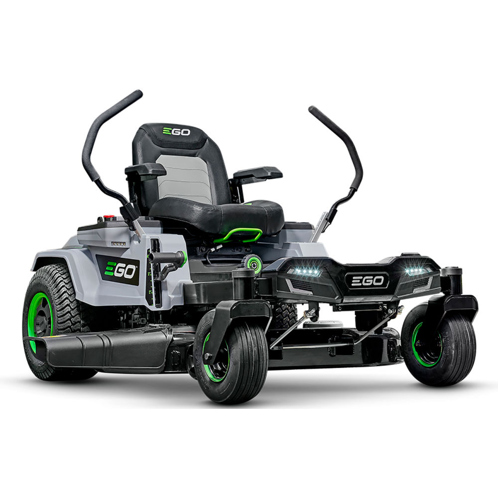 EGO POWER 56V Battery 42 in. Zero Turn Lawn Mower with Free Blower & Chain Saw Kit - CHERVON NORTH AMERICA 133786