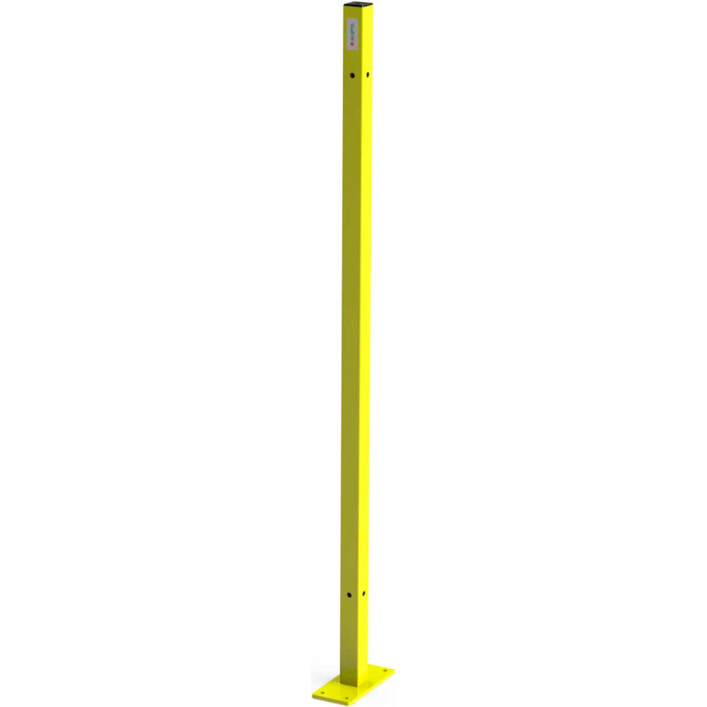 Global Industrial 800492YL Machine Guard Corner Post, Yellow