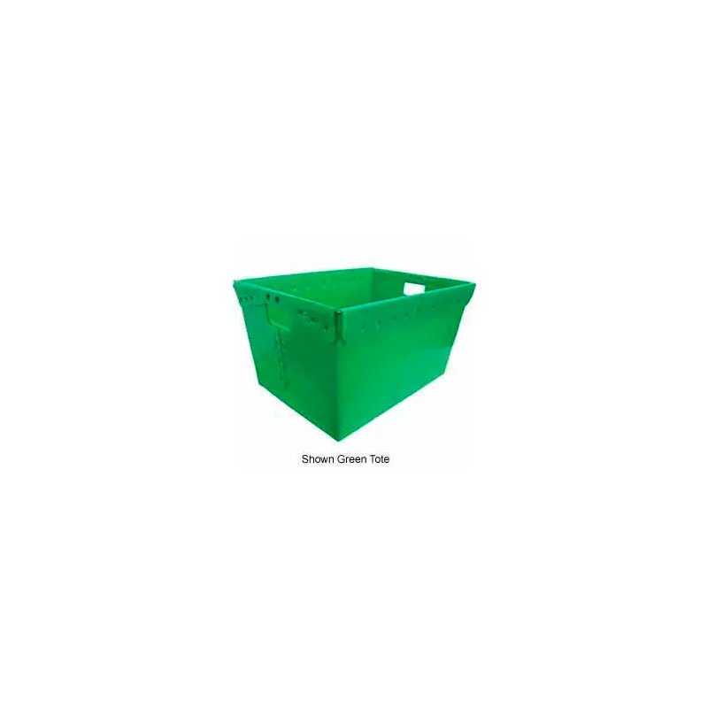B431011 Corrugated Plastic Nestable Tote - 24 x 17.5 x 13 - Natural - Pack of 4