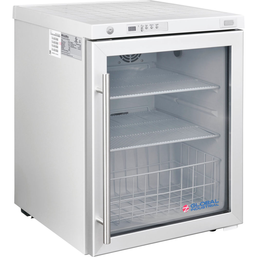 Picture of Global Industrial 2453700 Undercounter Laboratory Refrigerator - 2.4 cu. ft. Glass Door