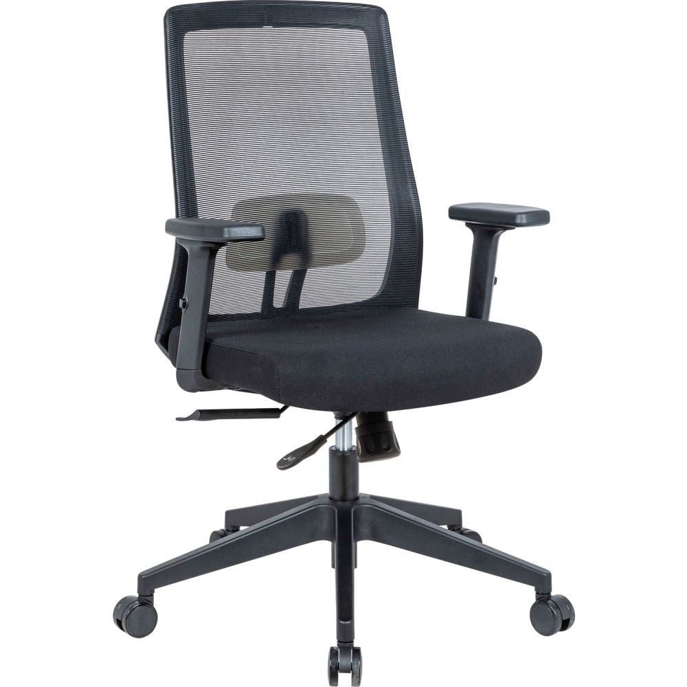 Picture of Global Industrial 695935BK Interion Mesh Task Chair with Seat Slider Fabric - Black