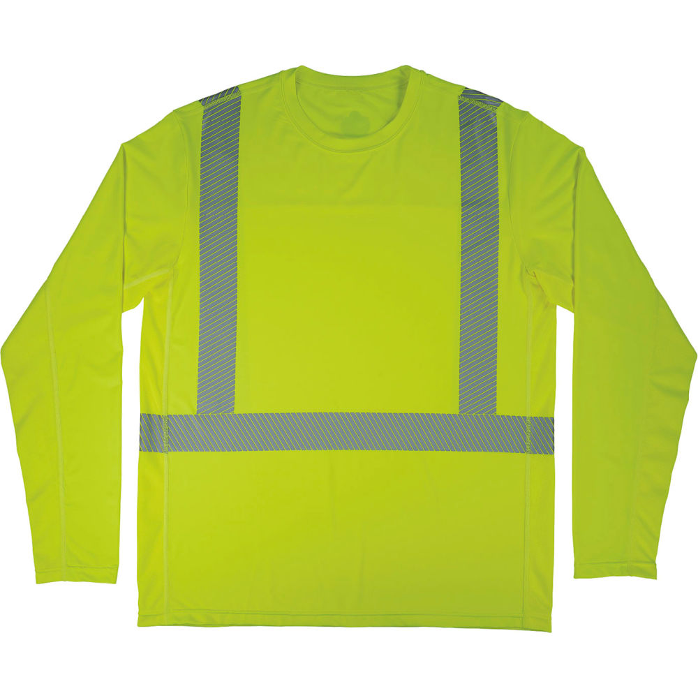 Chill-Its 6688 Cooling Hi-Vis Sun T-Shirt - Lime - Small - UV Protection