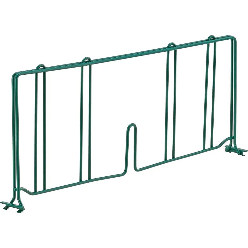 Global Industrial AD821G Nexel Poly-Green Divider - 21 in. x 8 in.