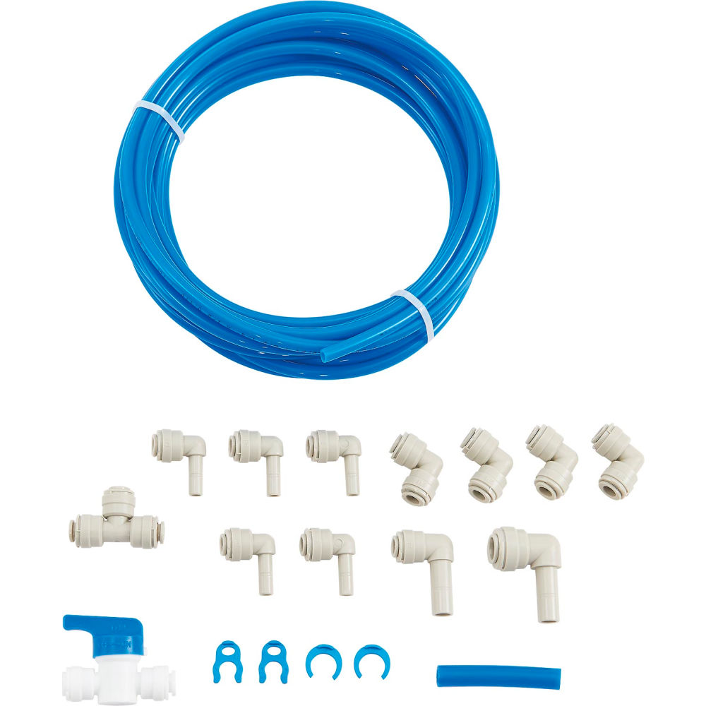 Global Industrial 604113 Replacement Water Line & Hardware Kit for Bottle Filling Station 761219