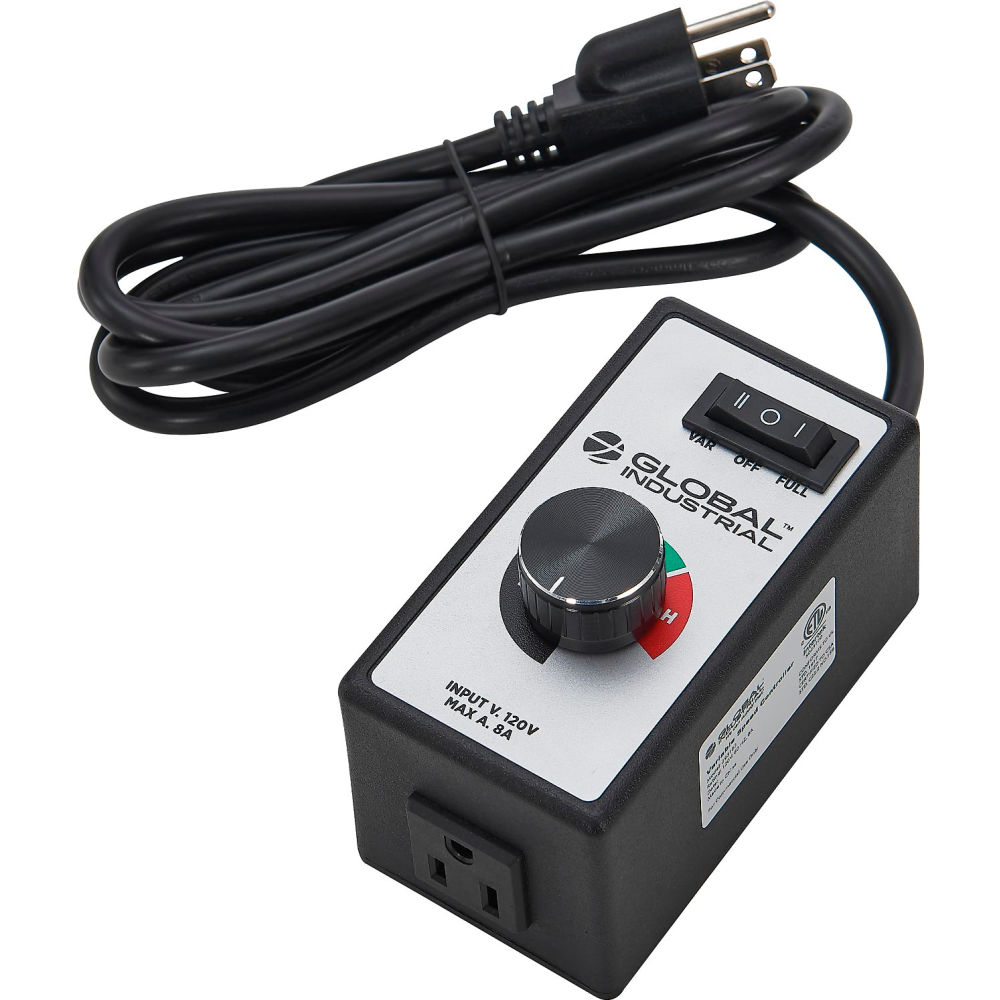 Picture of Global Industrial 293163 Variable Speed Control Switch with 6 ft. Plug