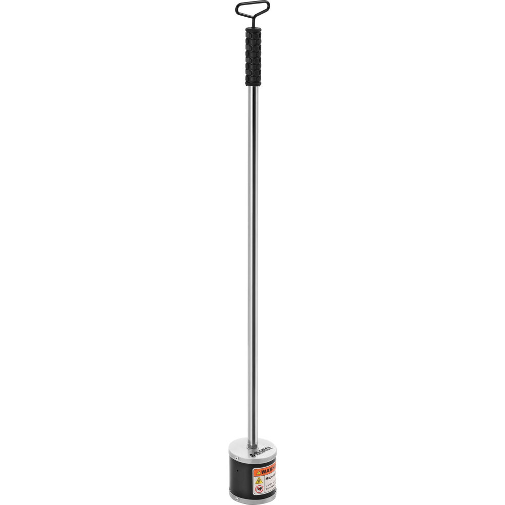 Global Industrial 641793 Magnetic Bulk Lifter with Extended Handle - 16 lbs Pull