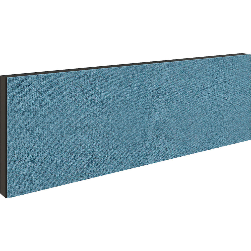 Global Industrial 695911SBL Interion Modular Partition Stacking Panel with Fabric 48 x 16 in. - Blue