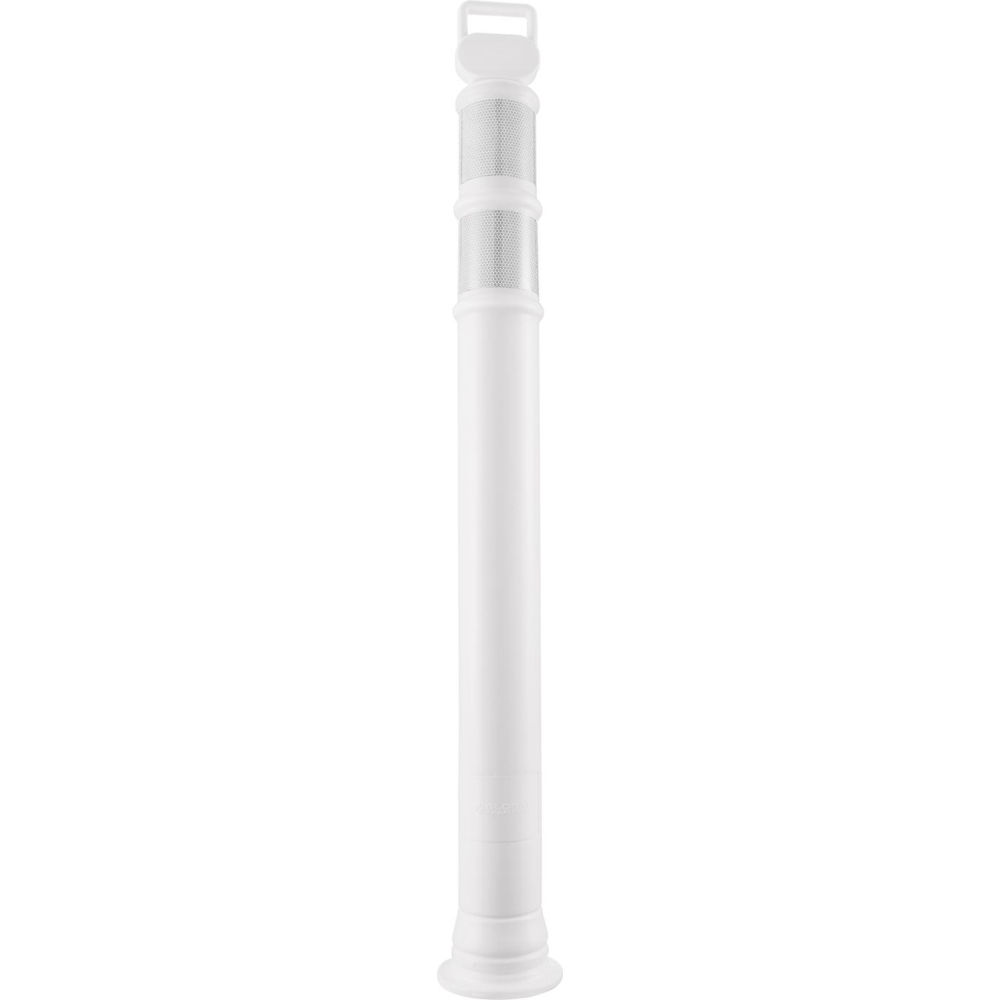 Portable Delineator Post - White - 49 in. - Reflective Safety Feature