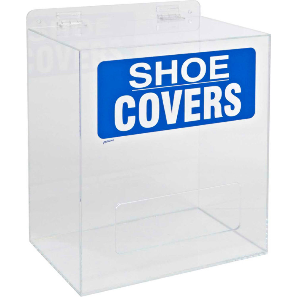 B2249619 PD322E Shoe Cover Dispenser Acrylic 12 x 14 in.