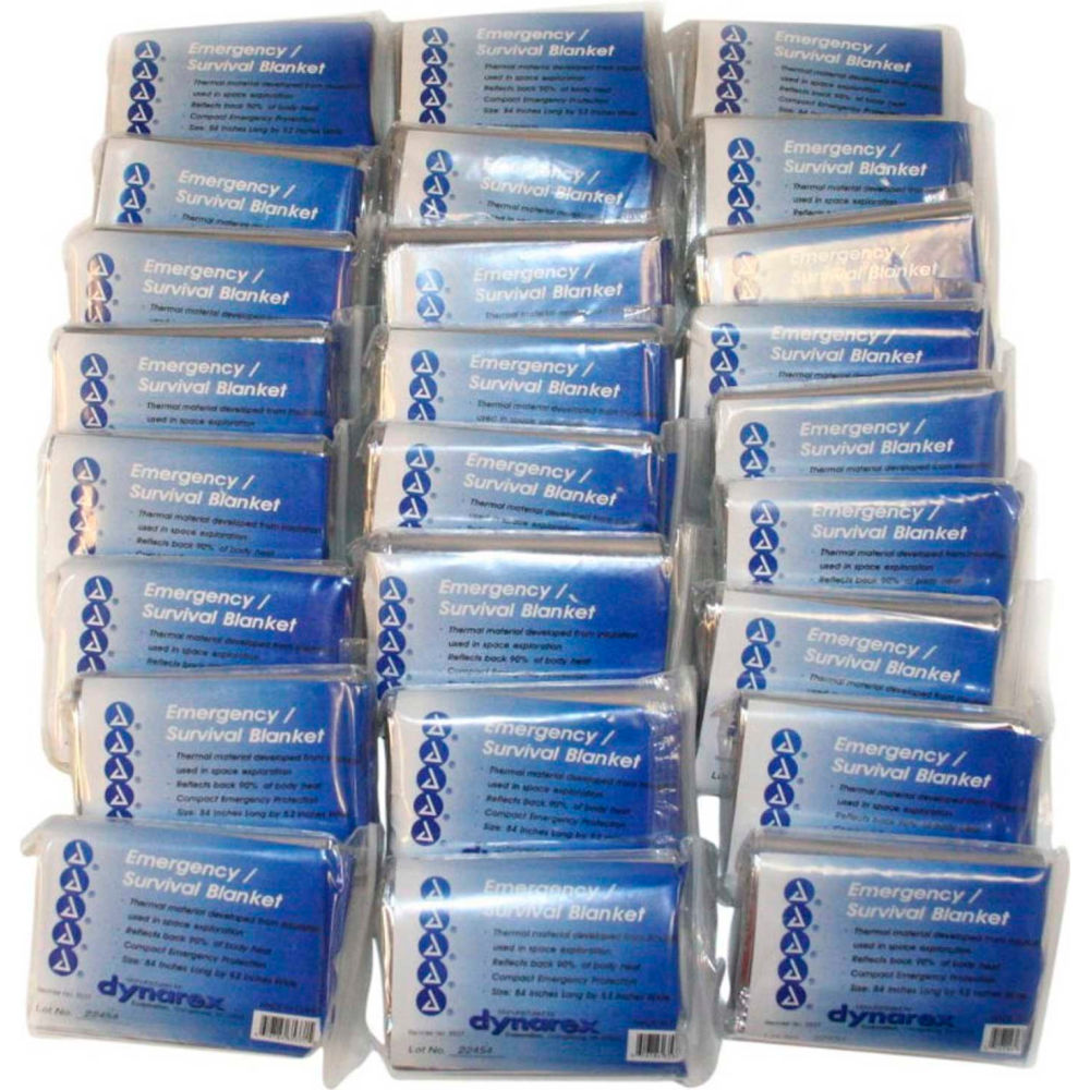 Picture of Think Safe B1505648 First Voice Mylar Emergency Response Blanket - 25 per Pack