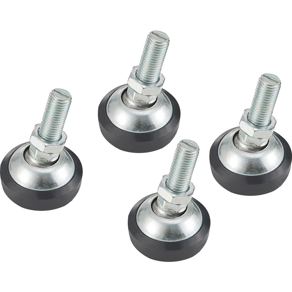 Global Industrial 412671 Replacement Loadcell Feet for Pallet Scales 242433 & 242434 - Pack of 4