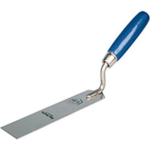 B607804 6 x 2 in. Pro Carbon Steel Margin Trowel Wood Handle