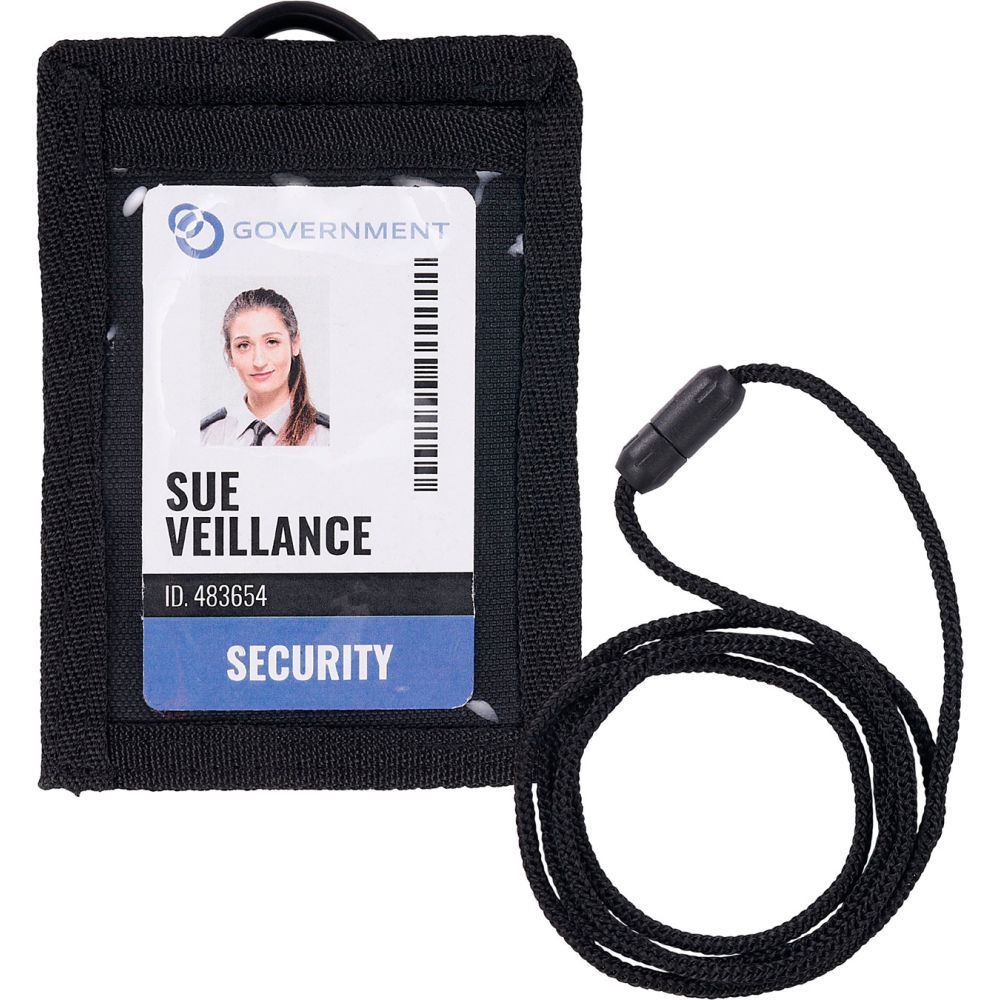 B3159128 Squids 3389 Wallet ID & Decal Holder, Black - One Size
