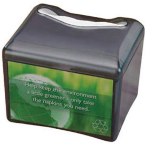 Picture of Carlisle Sanitary Maintenance B506512 Venue Tabletop Napkin Dispenser Black Pearl