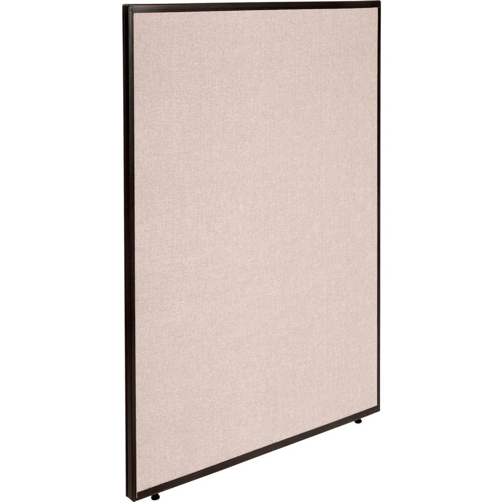 Global Industrial 238637TN Office Partition Panel, Tan - 48.25 x 60 in.