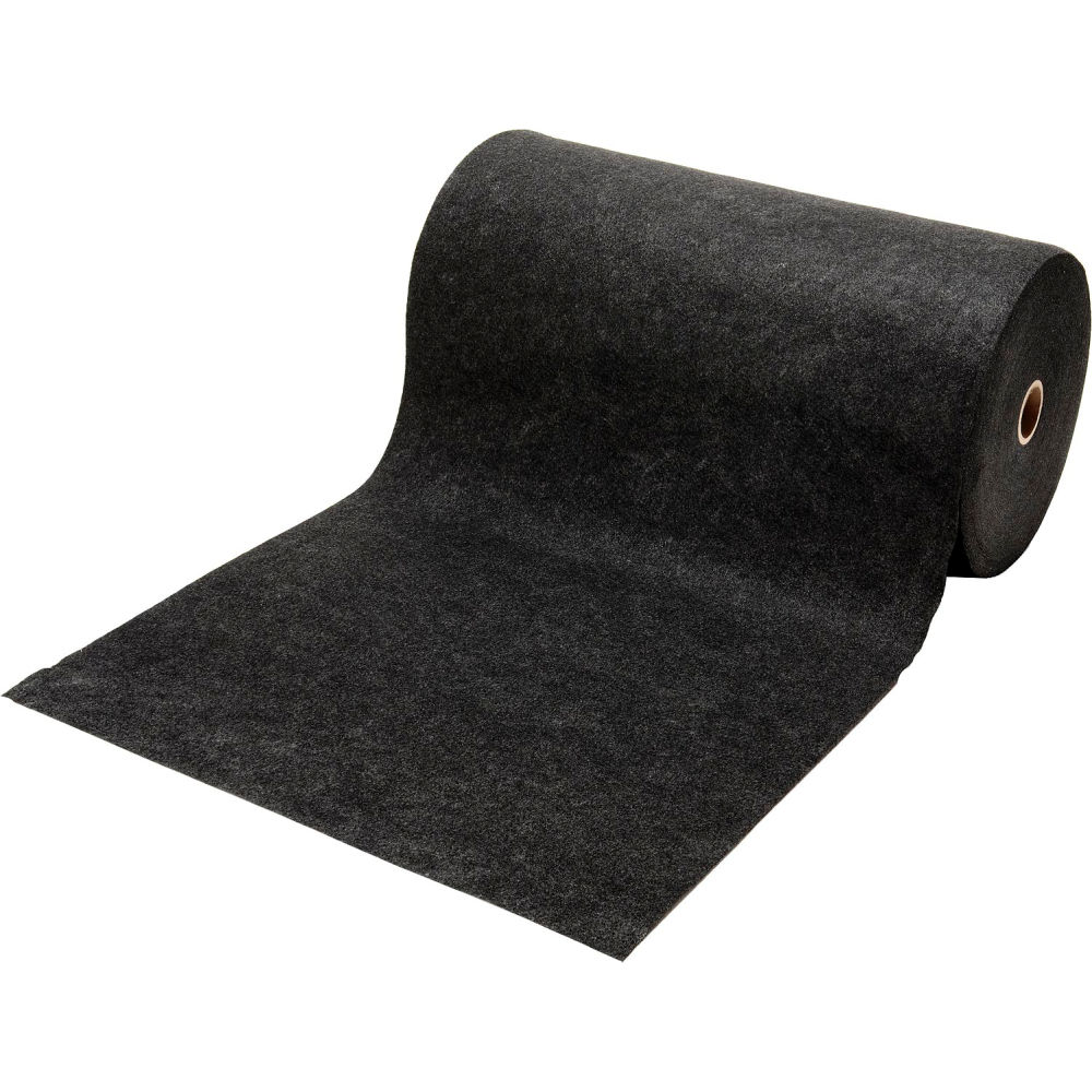 Picture of Global Industrial 670640 30 in. x 300 ft. Heavyweight Universal High Traffic Sorbent Mat&#44; Gray