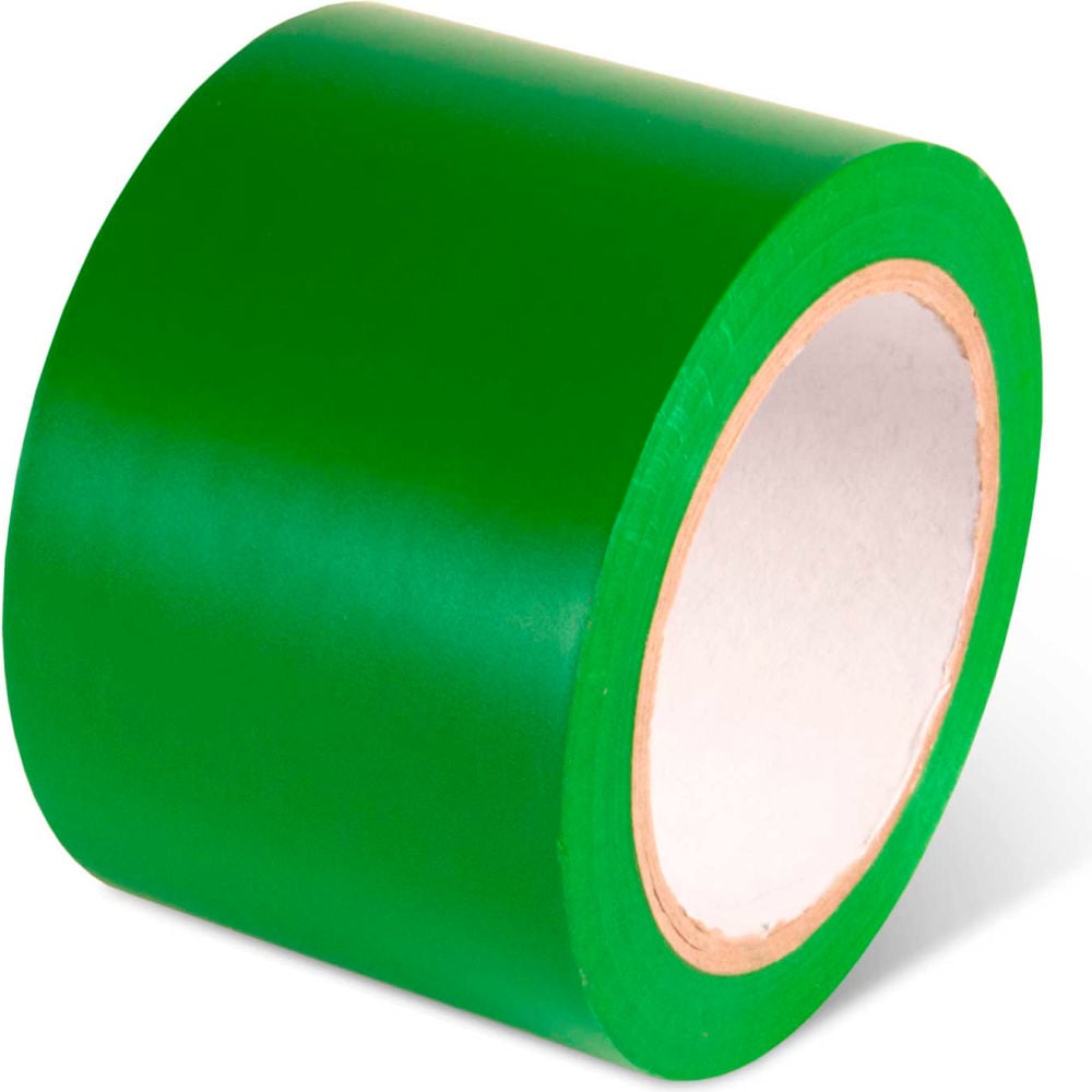 Global Industrial 670651GN Safety Tape, Green - 2 in. x 108 ft. - 5 mil - 1 Roll