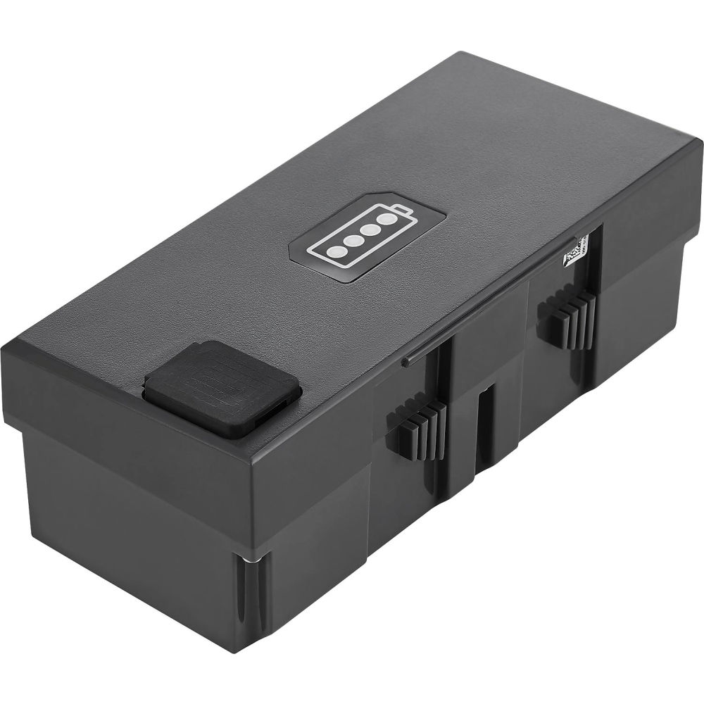 Global Industrial RP8301 Replacement Lithium Battery for Auto Floor Scrubber 713170, Black