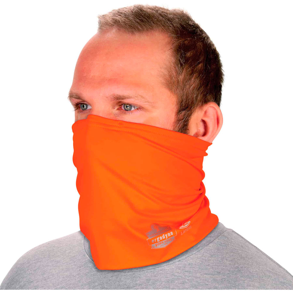 B3112979 Chill-Its 6489 2-Layer Cooling Multi-Band Performance Knit Hi-Vis, Orange - 2XL & 3XL
