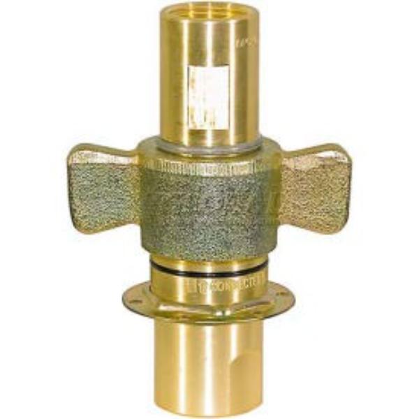 B919535 Wing Type Quick Detach Hydraulic Coupler QDWC121 0.75 in. NPT Coupler 18 Flow Gpm
