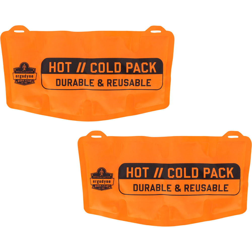 Picture of Ergodyne B3159266 ProFlex 6275 Reusable Hot & Cold Replacement&#44; Orange - Pack of 2