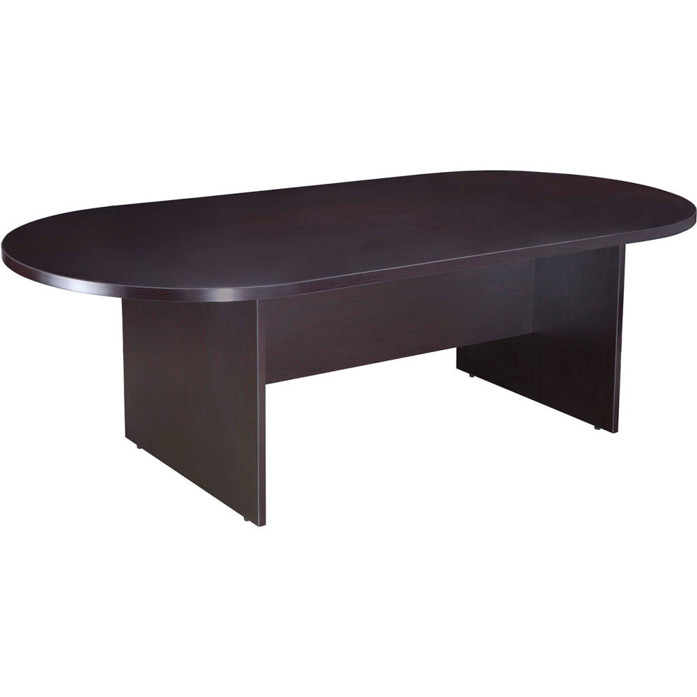 Picture of Boss Office Products B2320288 95 x 43 in. Racetrack Conference Table&#44; Mocha
